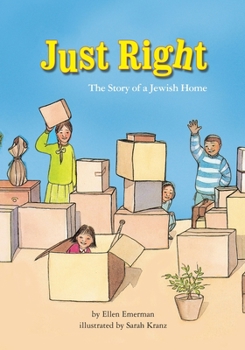 Paperback Just Right: The Story of a Jewish Home Book