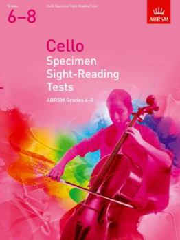 Paperback Cello Specimen Sight Reading Tests 6-8 Book