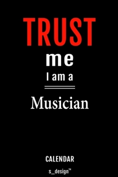 Calendar for Musicians / Musician: Everlasting Calendar / Diary / Journal (365 Days / 3 Days per Page) for notes, journal writing, event planner, quotes & personal memories