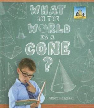 Library Binding What in the World Is a Cone? Book