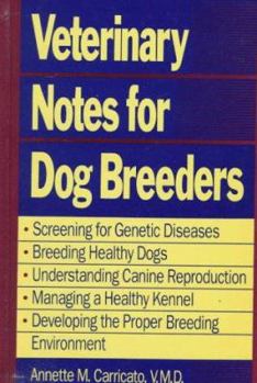 Hardcover Veterinary Notes for Dog Breeders Book