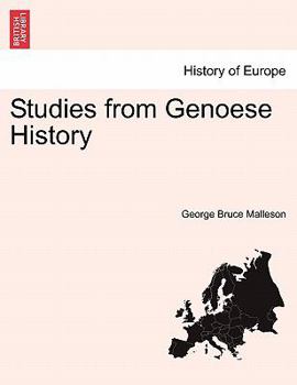 Paperback Studies from Genoese History Book