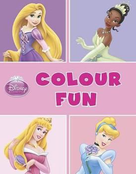 Paperback Disney Princess Colour Fun Book