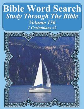 Paperback Bible Word Search Study Through The Bible: Volume 156 1 Corinthians #2 [Large Print] Book