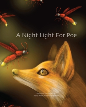 Paperback A Night Light For Poe [Large Print] Book