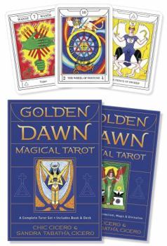 Cards Golden Dawn Magical Tarot [With Cards and Paperback Book] Book