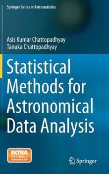 Hardcover Statistical Methods for Astronomical Data Analysis Book