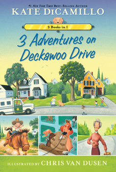 Paperback 3 Adventures on Deckawoo Drive: 3 Books in 1 Book