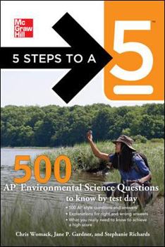 Paperback 500 AP Environmental Science Questions to Know by Test Day Book