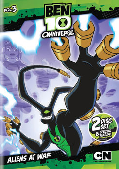 DVD Ben 10 Omniverse: Aliens at War Volume 3 Book