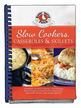 Hardcover Slow-Cookers, Casseroles & Skillets Book