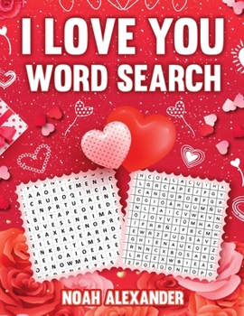 Paperback I Love You Word Search: Romantic Gift Book