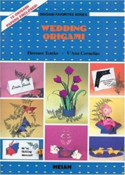 Paperback Wedding Origami [With Colorful Paper for Folding] Book