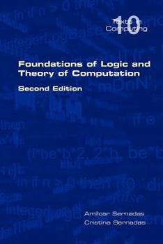 Paperback Foundations of Logic and Theory of Computation Book