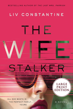 Paperback The Wife Stalker [Large Print] Book