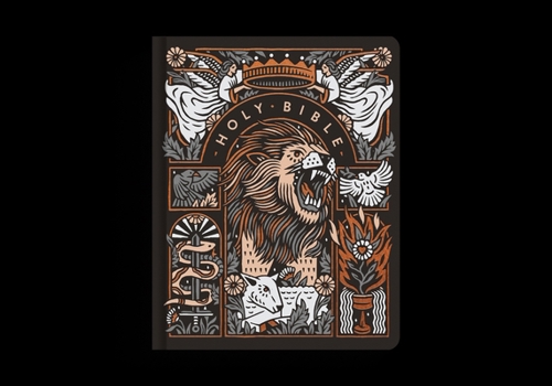 Hardcover ESV Single Column Journaling Bible, Artist Series (Hardcover, Joshua Noom, the Lion and the Lamb) Book
