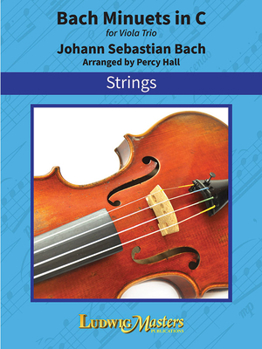 Paperback Bach Minuets in C: Score & Parts Book