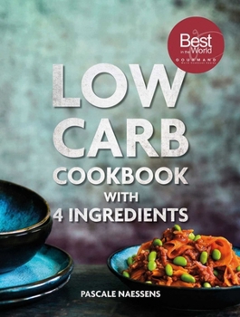 Hardcover Low Carb Cooking with 4 Ingredients Book
