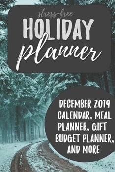 Paperback Stress-Free Holiday Planner: Organize your holidays with gift planning, meal organizer, holiday event tracker, and more! Book