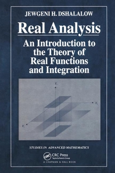 Hardcover Real Analysis Book