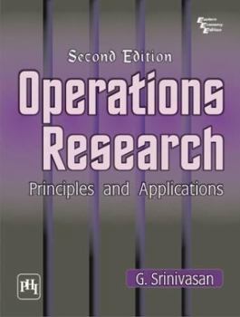 Paperback Operations Research: Principles and Applications Book