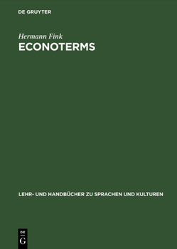 Hardcover Econoterms [German] Book