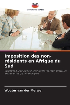 Paperback Imposition des non-résidents en Afrique du Sud [French] Book