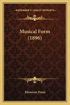 Paperback Musical Form (1896) Book