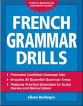 Paperback French Grammar Drills (Drills Series) Book