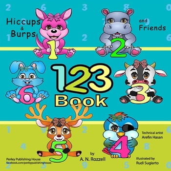 Paperback Hiccups & Burps with Friends: My 123 Book