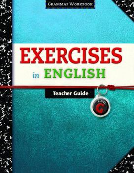 Paperback Exercises in English Level G Teacher Guide: Grammar Workbook Book