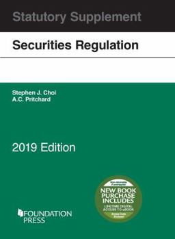 Paperback Securities Regulation Statutory Supplement, 2019 Edition (Selected Statutes) Book