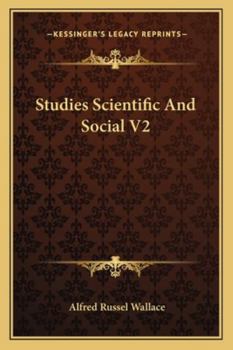 Paperback Studies Scientific And Social V2 Book