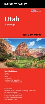Loose Leaf Rand McNally Easy to Read: Utah State Map Book