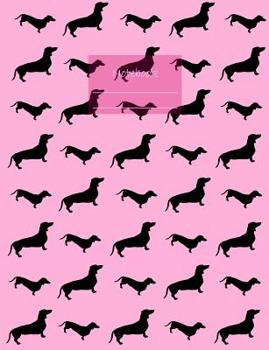 Notebook: Composition Notebook. College ruled with soft matte cover. 120 Pages. Perfect for school notes, Ideal as a journal or a diary. 9.69” x 7.44”. Great gift idea. (Dachshund / badger dog cover).