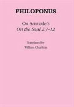 Hardcover On Aristotle's "on the Soul 2.7-12" Book