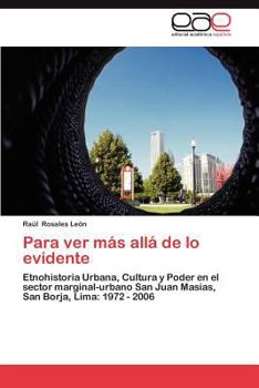 Paperback Para Ver Mas Alla de Lo Evidente [Spanish] Book