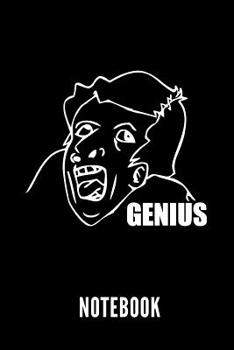 Genius Notebook: Notizbuch mit 110 linierten Seiten Format 6x9 DIN A5 Soft cover matt