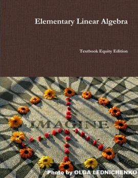 Paperback Elementary Linear Algebra Book