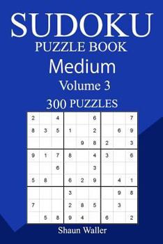 Paperback 300 Medium Sudoku Puzzle Book