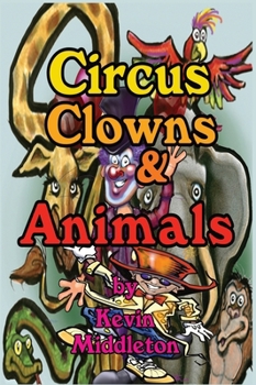 Hardcover Circus Clowns & Animals Book