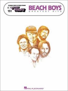 151. Beach Boys - Greatest Hits - Book  of the E-Z Play Today