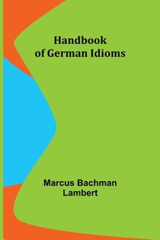 Paperback Handbook of German Idioms Book