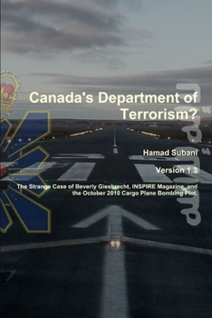 Paperback Canada's Department of Terrorism? Book