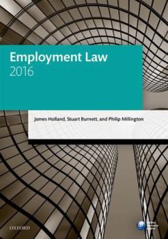 Paperback Employment Law 2016 Book