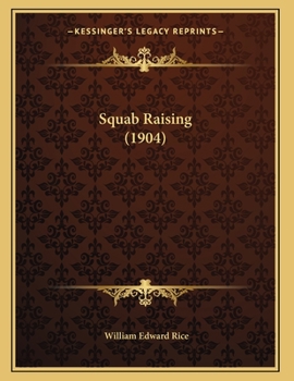 Paperback Squab Raising (1904) Book