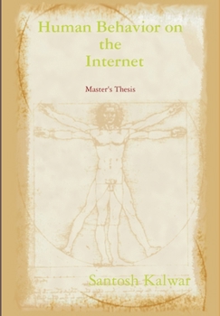 Hardcover Human behavior on the Internet Book