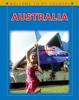 Library Binding Welcome to Australia Book