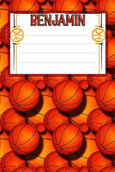 Paperback Basketball Life Benjamin: College Ruled Composition Book