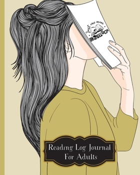 Paperback Reading Log Journal For Adults Book